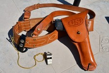 Vtg army leather for sale  Hannibal