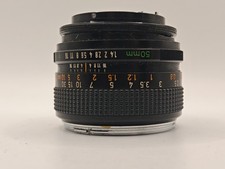 Canon lens 50mm for sale  CAMBORNE