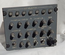 Conjunto de panel de control de radio e intercomunicador para pilotos de aerolíneas comerciales segunda mano  Embacar hacia Mexico