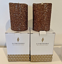 Luminara flameless glitter for sale  Santa Barbara