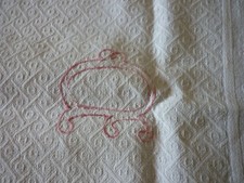 Linge maison ancienne d'occasion  Rians