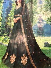 Indian anarkali grün gebraucht kaufen  Hamburg