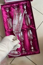 Flûtes cristal yvon d'occasion  Ermont