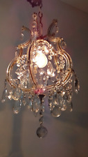 Lampadario antico cristallo usato  Torino