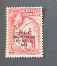 GHANA 1957 - BRITISH GOLD COAST  indépendance segunda mano  Embacar hacia Mexico