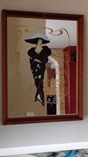 Miroir sérigraphié vogue d'occasion  Soissons