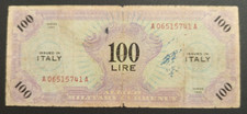 100 lire serie usato  Cologno al Serio