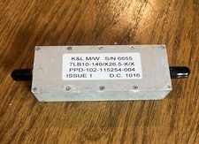 Bandpass filter 127 for sale  Harlingen