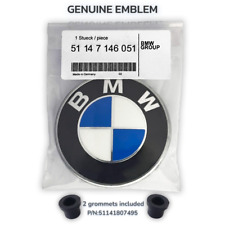 Logotipo emblema original Heckklappe BMW 51147146051 - ARRANHADO! comprar usado  Enviando para Brazil