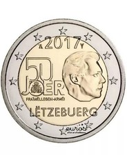 Commémorative luxembourg 2017 d'occasion  Retonfey