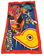 CARTOON NETWORK / HANNA BARBERA WACKY RACING NASCAR 50º ANIVERSÁRIO. BANDEIRA 36x60” 1997 comprar usado  Enviando para Brazil