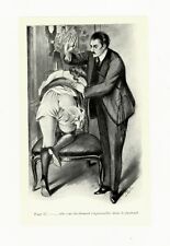 1922 G. TOPFER fouet spanking fessée curiosa erotica gravure ancienne eros bdsm comprar usado  Enviando para Brazil
