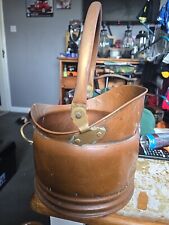 copper coal scuttle for sale  Shipping to Ireland