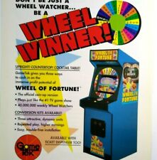 Wheel fortune arcade for sale  Collingswood