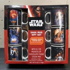 Conjunto de canecas de presente Disney Star Wars Saga, conjunto de 6 xícaras de café seladas comprar usado  Enviando para Brazil