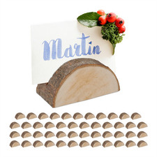 Tischkartenhalter holz holzauf gebraucht kaufen  Halle