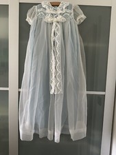 Taufkleid 70er weiß gebraucht kaufen  Kaarst