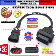 Câble obd2 moto d'occasion  Orange