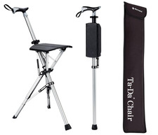 Cadeira Ta-Da STEP2GOLD bastão de caminhada portátil, bengala com assento dobrável - 34,6" - PRETO comprar usado Cadeira Ta-Da STEP2GOLD bastão de caminhada portátil, bengala com assento dobrável - 34,6" - PRETO comprar usado  Enviando para Brazil