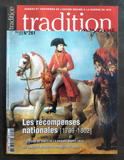Tradition magazine 261 d'occasion  Les Sables-d'Olonne