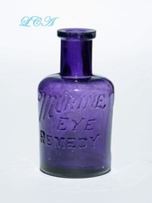 ESCASSA MURINA antiga para seus olhos agachamento FORMA garrafa roxa profunda COMPLETA em relevo, usado comprar usado ESCASSA MURINA antiga para seus olhos agachamento FORMA garrafa roxa profunda COMPLETA em relevo, usado comprar usado  Enviando para Brazil