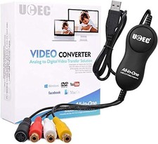 Dispositivo de tarjeta de captura de video UCEC USB 2.0, VHS VCR TV a DVD convertidor para Mac OS X segunda mano  Embacar hacia Mexico