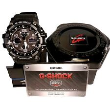 Usado, Relógio masculino Casio G-Shock preto - GSG-100 1A.Mudmaster solar resistente.  comprar usado  Enviando para Brazil