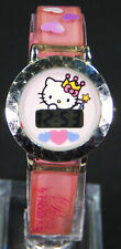 RELÓGIO DIGITAL PRINCESS HELLO KITTY 2011 SANRIO NOVA BATERIA FUNCIONA! HK1081B MZB, usado comprar usado  Enviando para Brazil