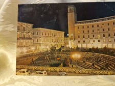 Cartolina lecce anfiteatro usato  Bologna