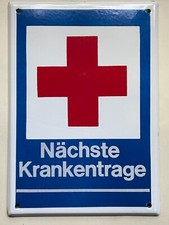 Ddr emailschild schild gebraucht kaufen  Rathenow-Umland
