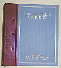Treccani enciclopedia giuridic usato  San Giovanni la Punta