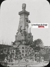 Metz, Soldati Francesi Memoria, Foto Antica Placca Lente, Positivo 8,5x10 CM comprar usado  Enviando para Brazil