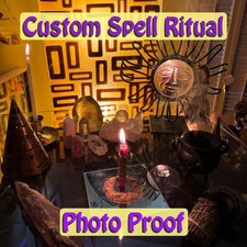 🔮 Ritual de feitiço personalizado ✨ Vela/frasco + trabalho de energia de cristal | Bruxaria comprar usado  Enviando para Brazil