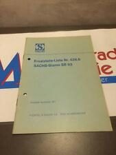 Sachs standmotor sb93 gebraucht kaufen  Deutschland