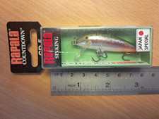 Rapala Countdown CD-5 Japonia Special SRT Srebrny pstrąg tęczowy - pęknięcie w pokrywie, używany na sprzedaż  Wysyłka do Poland