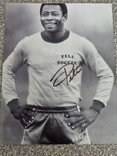 Pele signed photo for sale  UK