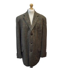 Harris tweed green for sale  BIRMINGHAM