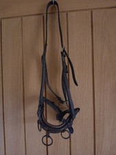 Leather lunging cavesson. for sale  TAUNTON