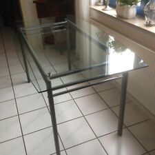 Esstisch glasplatte chrom gebraucht kaufen  Limburg a. d. Lahn