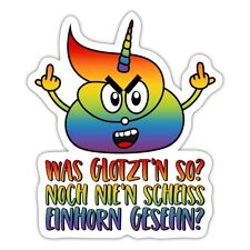 Scheiss einhorn spruch gebraucht kaufen  Leipzig