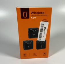  Microfones de lapela sem fio K39 para iOS e Android, 2.4GHz duplo  comprar usado  Enviando para Brazil