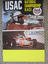 Foyt usac poster for sale  Niagara Falls
