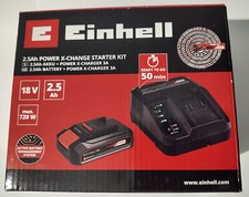 Starter Kit Einhell PXC Power X-Change caricatore rapido + batteria da 2.5 Ah na sprzedaż  Wysyłka do Poland
