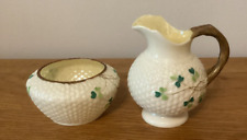 Belleek cream jug for sale  SWINDON