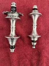 Campagnolo C Record Pista Hubs Italy 35x24F 36H Vintage Bike Corsa Track Aero comprar usado  Enviando para Brazil