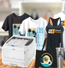Camiseta OKI TONER BRANCO IMPRESSORA A3 & RIP SOFTWARE COMO PRO8432WT PRO7411WT C711WT comprar usado  Enviando para Brazil