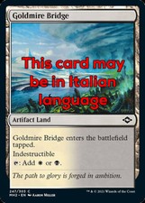 Mtg goldmire bridge usato Mtg goldmire bridge usato  Bari