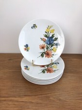 Assiettes dessert porcelaine d'occasion  Croix