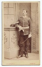 Cdv man military for sale  NORTHAMPTON
