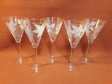 Floral etched wine for sale  Washington